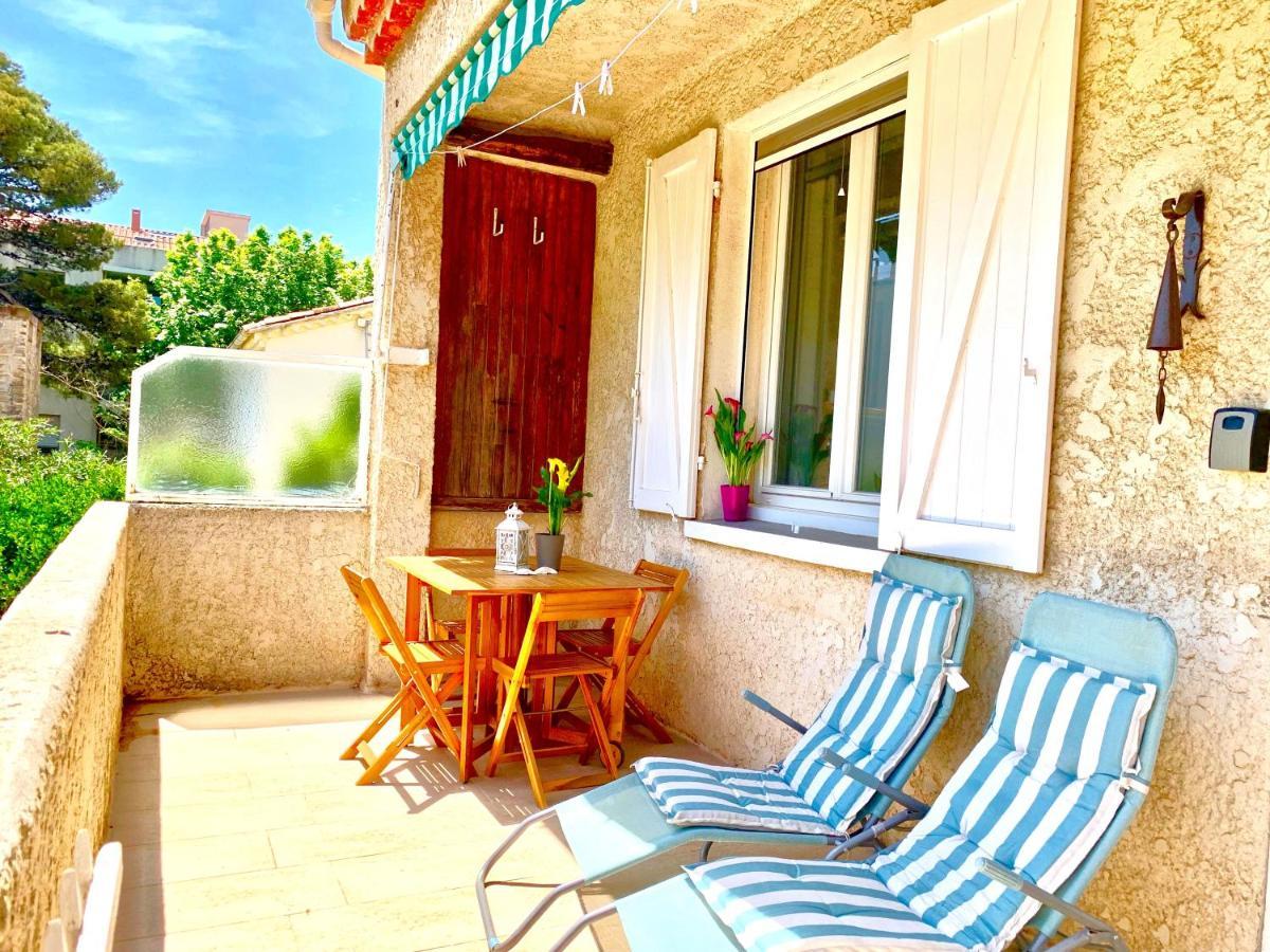 Blue Summer Vibes Apartment For 4P, Ac, Balcony, Parking, Beach At 50M, Spa Access -4 La Ciotat Exterior foto